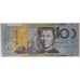 AUSTRALIA 1998 . TEN 10 DOLLAR BANKNOTES . ERROR . CONSEC PAIR . ORANGE MISSING ON 2 NOTES